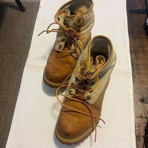 Timberline Brown and Tan Lace-Up Boots